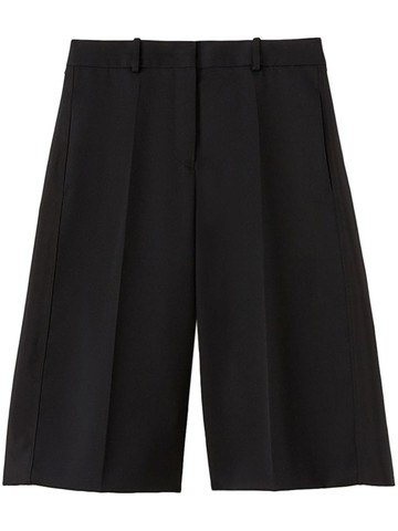 Jil Sander - wool tailored Bermuda shorts - women - Wool - 32 - Black