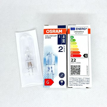 OSRAM 歐司朗 Halostar oven 64428 12V 20W G4 耐高溫烤箱鹵素燈泡