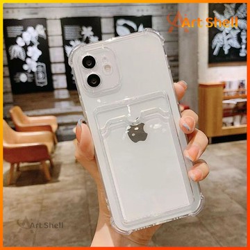 現貨 四角防摔手機殼 適用IPhone16 15 14 13 12 11Pro Max XS 卡包透明殼 空壓殼 插卡殼