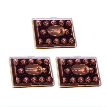 德國 頂級Ferreor Rondnoir 黑金莎巧克力禮盒x3盒(冬季限定版)