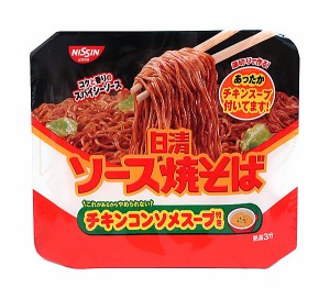 ★まとめ買い★　日清　カップ日清　ソース焼そば　×12個