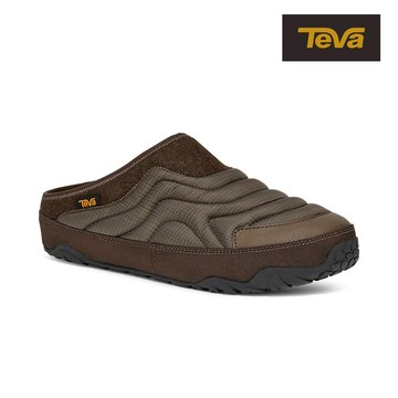 【TEVA】男/女/中性菠蘿麵包鞋 防潑水 半拖鞋/穆勒鞋/休閒鞋/懶人鞋-ReEmber Terrain-板岩棕 原廠