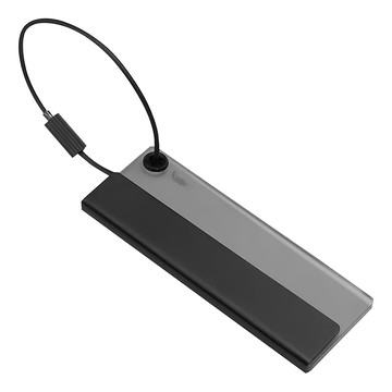 reflects 簡約行李吊牌  8 x 3 x 0.5cm  黑色