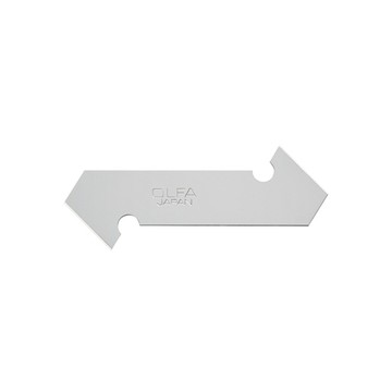 OLFA 鵭鋼兩端可用壓克力刀片PBL-2膠板切割刀替刃(2入)適PC-L.PカッターL型.205B.P-800 Replacement Blades