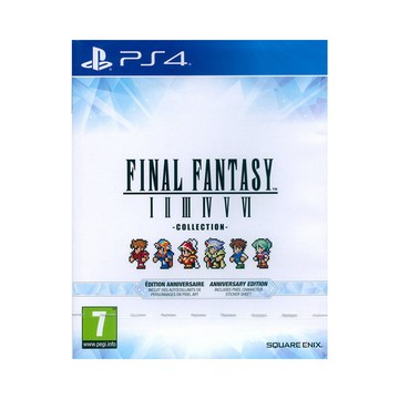 PlayStation PS4《 最終幻想 太空戰士 像素複刻 1-6 合集 FF I-VI 》中英日文歐版