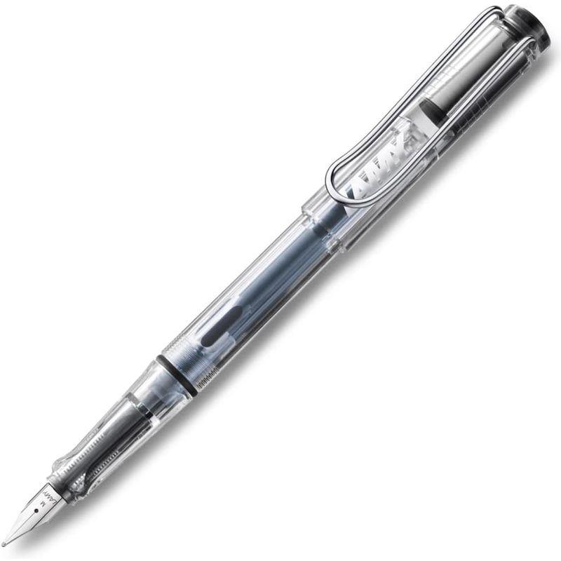 LAMY ラミー 万年筆 ペン先M(中字) サファリ スケルトン L12-M 両用式 コンバーター別売 正規輸入品