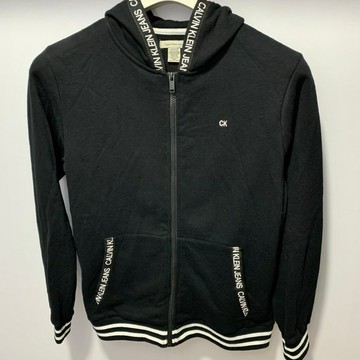 (賠本出清)(Little bee小蜜蜂精品)CK 青年男款連帽外套S (請注意看商品描述)原店售價2200