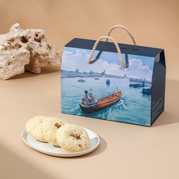 水瓶座🧨金馬迎春【不二緻果 X 高美館】8入桂花酥聯名禮盒 /人氣首選/高雄伴手禮/ (春節紅字期間無配送)