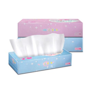 【Benibear 邦尼熊】日式盒裝面紙(200抽x60入/箱)
