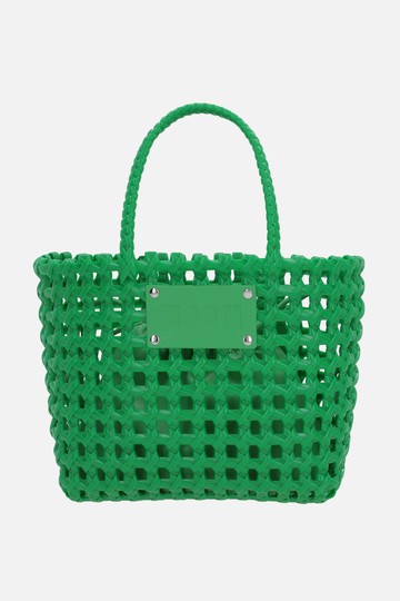MSGM braided rubber medium tote bag Woman