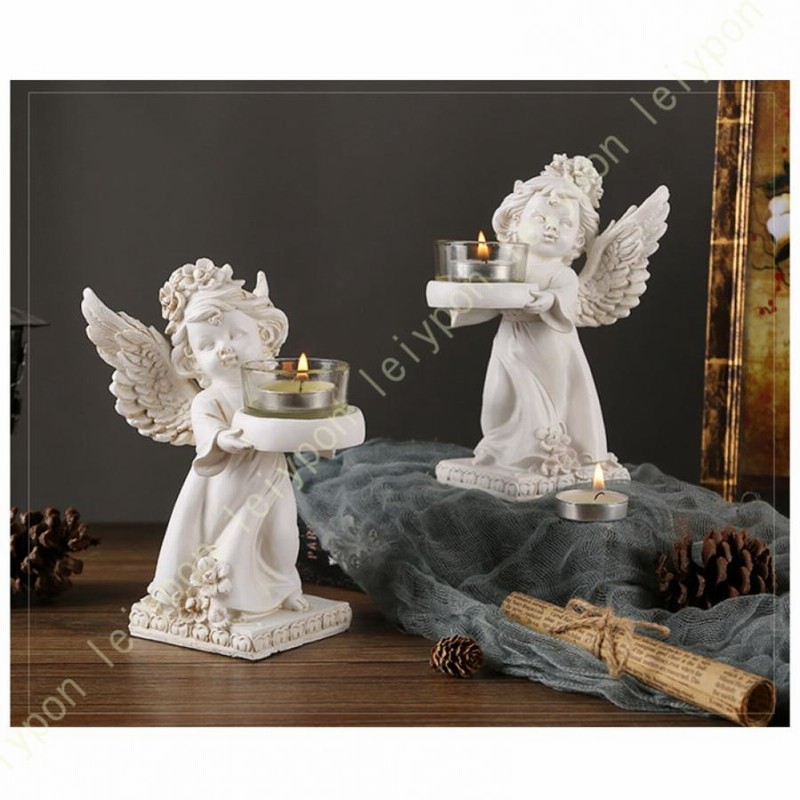 ガーゴイル燭台キャンドルホルダー壁掛け 中世ゴシック彫像 / 中世教会