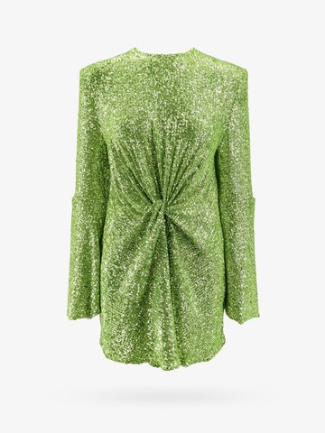 Mini dress with sequins and knot on the front - NERVI - gender_Woman