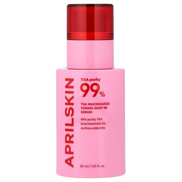 April Skin, TXA 煙酰胺爽膚 99% 精華，1.01 液量盎司（30 毫升）