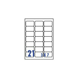 裕德 U4677 電腦列印標籤21格63.5X38.1mm-100張入 / 包【APP滿額下單4%點數(單一帳號最高1500點)】5/31止