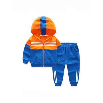 男童運動套裝中大童春秋季兒童拉鏈外套純棉衛衣開衫休閑褲子5530