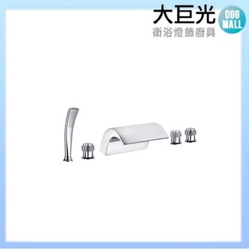 【大巨光】浴用檯面雙槍水龍頭_5件式(SB-1105)