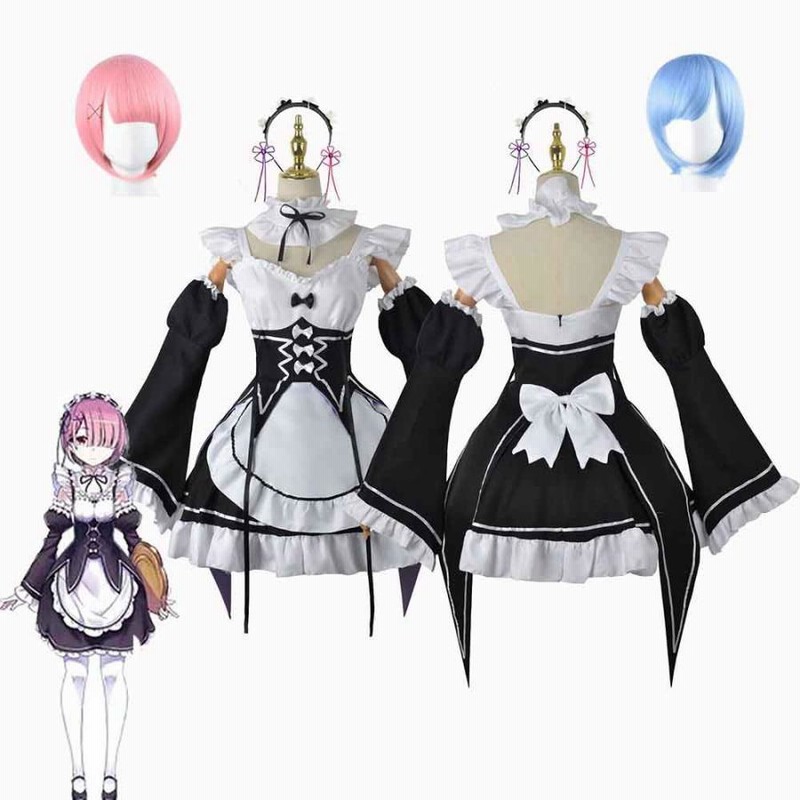 Re:ゼロから始める異世界生活 レム ラム コスプレ（画像・写真