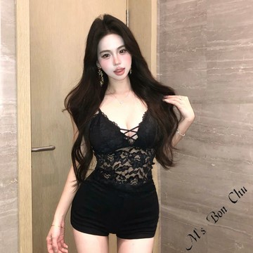 法式誘惑蕾絲小可愛【2787】春夏新款韓系INS性感貼身純欲辣妹甜辣網紅仙女鏤空透膚細肩帶背心 BonChu