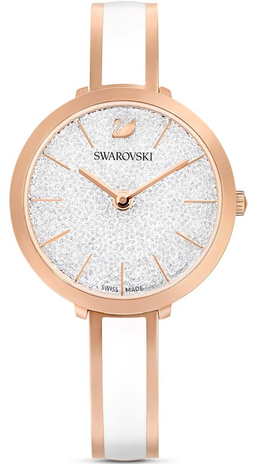 SWAROVSKI 施華洛世奇 CRYSTALLINE DELIGHT 北極之星腕錶(5580541)-32mm-銀面鋼帶【刷卡回饋 分期0利率】【APP下單點數13倍送】