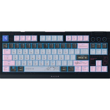 RAZER 黑寡婦 V4 TKL 機械式橘軸英文鍵盤｜鳴潮限定版