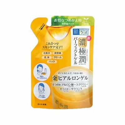肌ラボ 極潤パーフェクトゲル つめかえ用 80g　ロート製薬