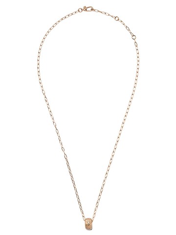 Pomellato - 18kt rose gold Iconica diamond pendant necklace - women - White Diamond/18kt Rose Gold - One Size