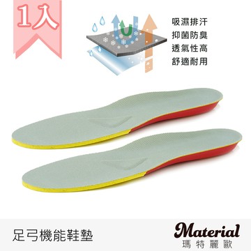 鞋墊 足弓機能鞋墊 1入 S6113