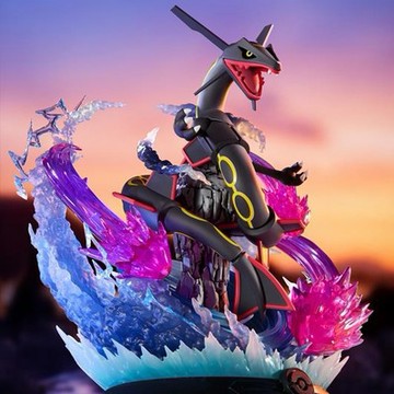 【唐采禮品】寶可夢黑色烈空坐極態收藏公仔(1入)-BD-FU21053