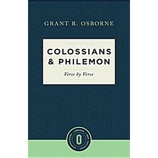 Colossians  Philemon Verse by Verse (Paperback)