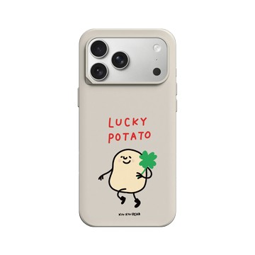 iPhone 17 Pro Max SolidX 貝殼灰 - 咻咻熊 XiuXiubear - Lucky Potato