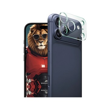 Imak Apple 蘋果 iPhone 18 Pro系列 鏡頭玻璃貼(一體式)(三款式可選)曜黑款-18 Pro Ma