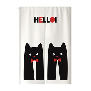 【客製化門簾】【贈桿發票】廣告旗子 一片式門簾 日式短簾 鞋櫃遮擋簾 門簾客製化 窗簾門簾 創意門簾 北歐風門簾