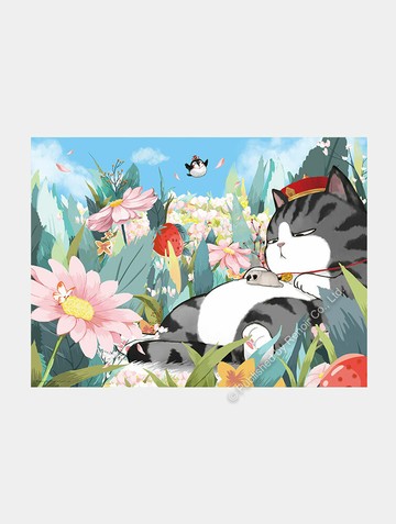 萬物安寧天下太平/504片/白茶