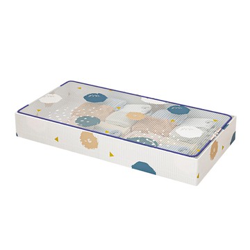 iSFun 床下收納箱 七里香 防潮防塵棉被衣物收納 60x40x20cm  1個