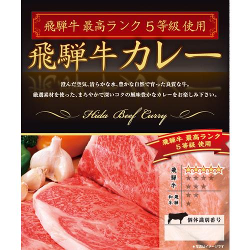 ◆飛騨牛最高ランク5等級使用　飛騨牛カレー　200g◆ 