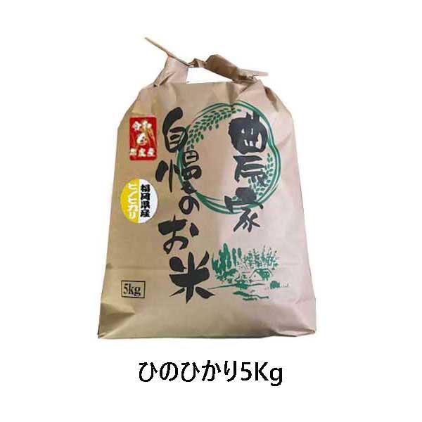 ひのひかり 5kg ]　令和5年産　福岡県産　農家直送　送料無料　新米