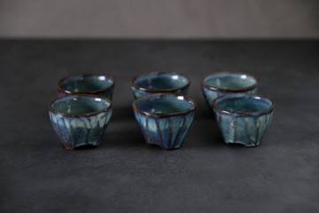 面取_綻嵐_茶杯組 6入