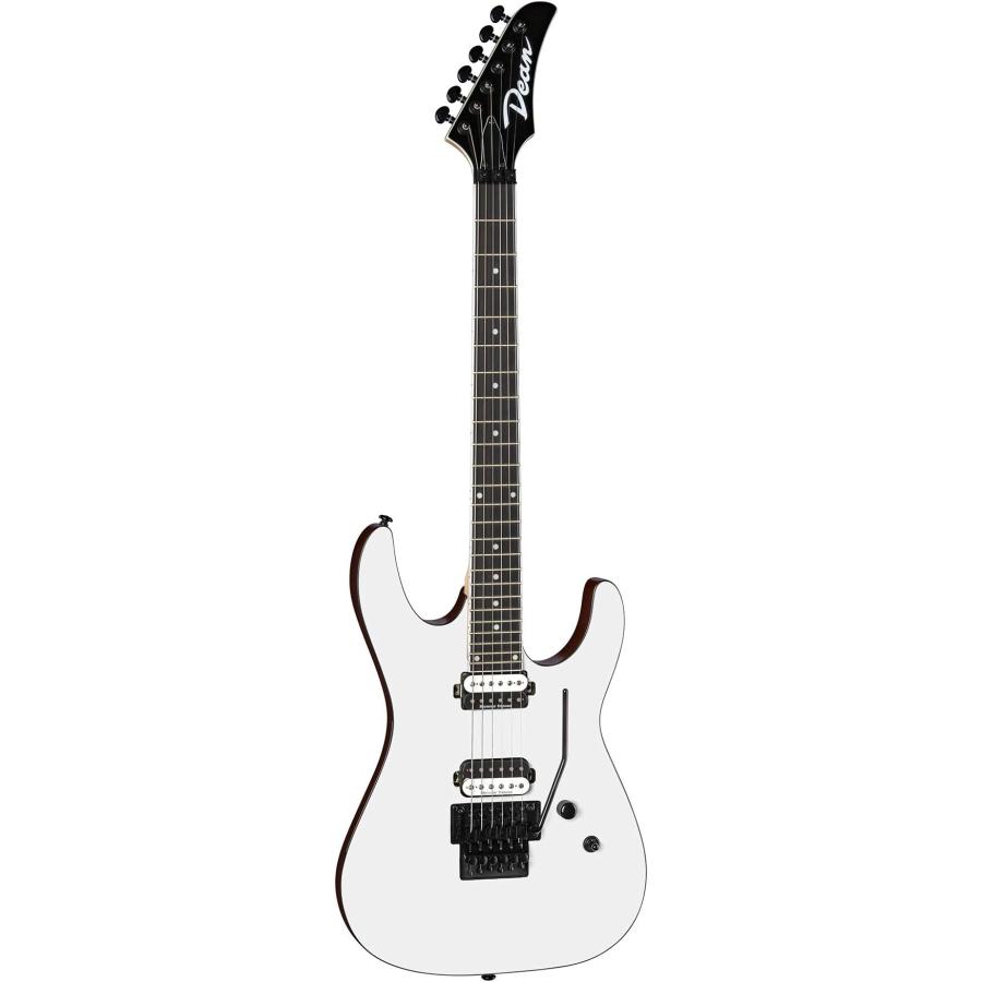 Dean Modern 24 Floyd Select Classic White Electric Guitar, Bundle