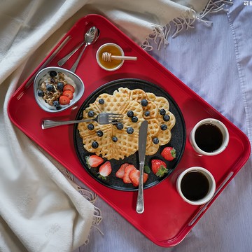 trebonn 托盤 TRE-1723112  51.1 × 32.8 × 4.8cm  紅色  1個