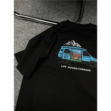 海外訂單~美式復古短袖t恤潮牌ins風時尚休閑學生體恤情侶裝上衣