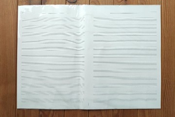 199 - B&W 音感學人 五線譜厚質 創作紙8入 YMC-802