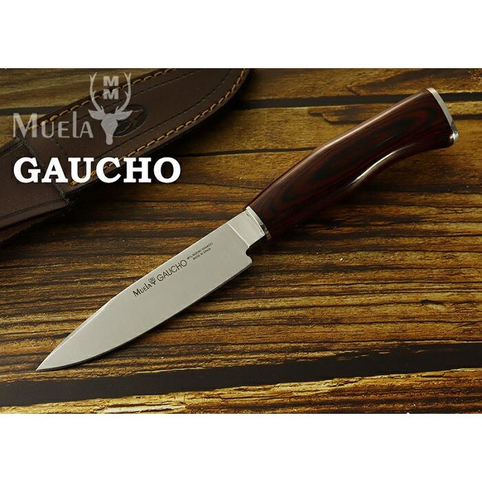 ムエラ GAUCHO-12R ガウチョ 120mm パッカーウッドハンドル アウトドア包丁,MUELA