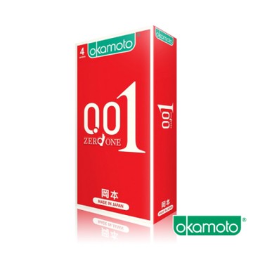 岡本okamoto 001 至尊勁薄(4片裝)