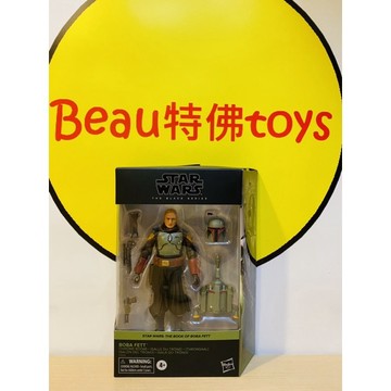 Beau特佛toys 現貨 Hasbro 孩之寶 Star Wars 星際大戰 豪華人物 波巴費特 黑標6吋