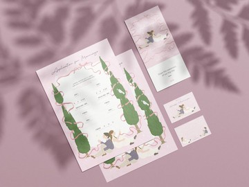 星星見證相守之約_婚禮書約客製化/中英雙語版__Chiweiii Kao