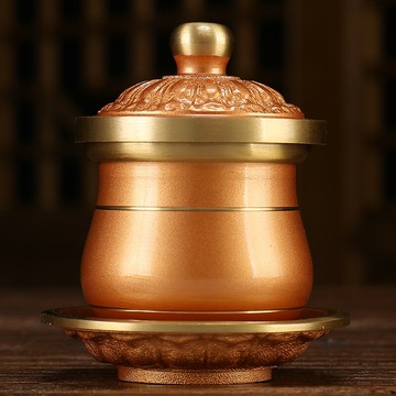 純銅供奉圣水杯供佛杯酒杯杯子佛祖觀音關公財神佛前佛教佛具用品