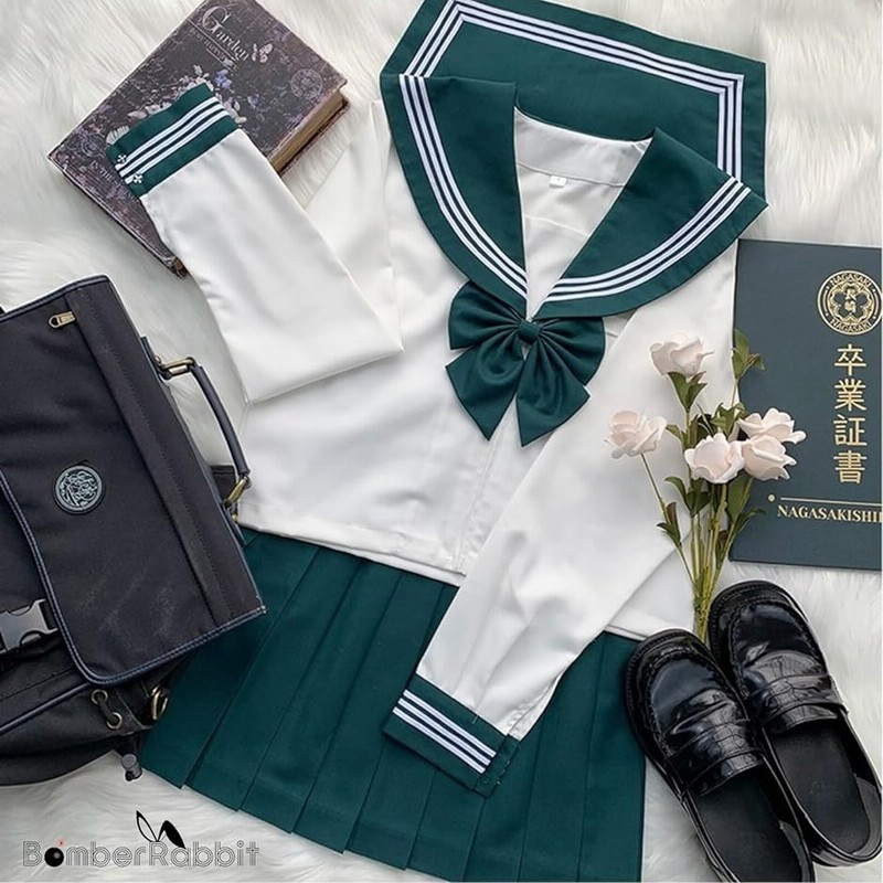 楽天市場】【カラーセーラー服 グリーン 緑 制服 コスプレ