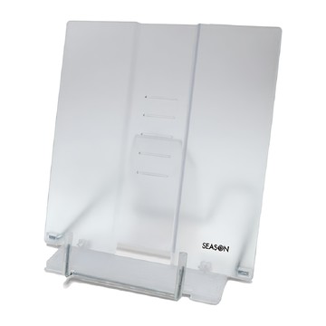 SEASON Paper&Gift 四季紙品禮品 塑膠看書架 輕盈免持 可放樂譜、字帖、經文等  霧白  21.5 x 22.8cm