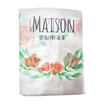 半島良品 衣服收納防塵罩 花環  60 x 30 x 110 cm  1個  1個