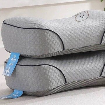涼感枕 / 冰涼枕 涼感絲電話造型記憶棉枕-灰